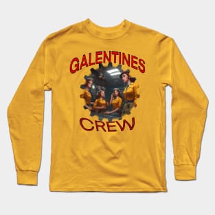 Galentines crew girl power Long Sleeve T-Shirt